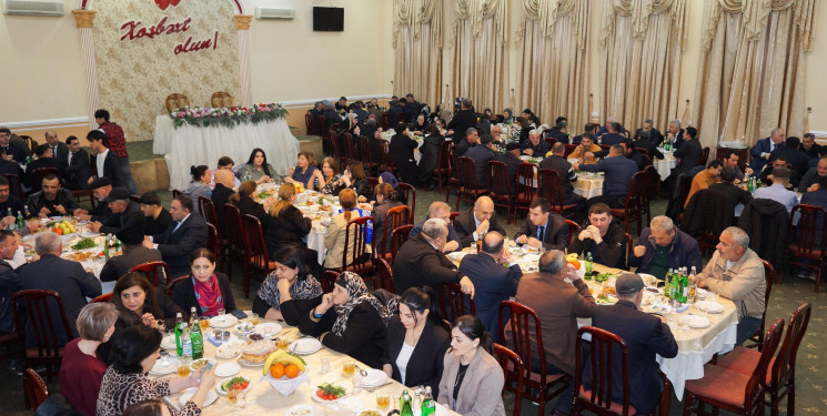 Ramazan ayı münasibətilə Siyəzən rayonunda iftar süfrəsi təşkil olunmuşdur