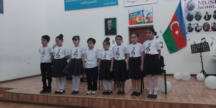 Uşaq İncəsənət Məktəbində 1 İyun - Uşaqların Beynəlxalq Müdafiəsi Günü münasibətilə tədbir keçirilmişdir